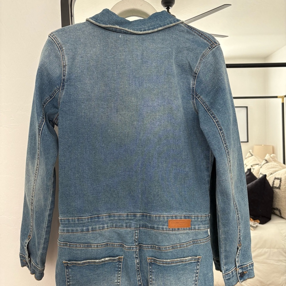 Etienne Marcel denim jumpsuit - Picture 4 of 5